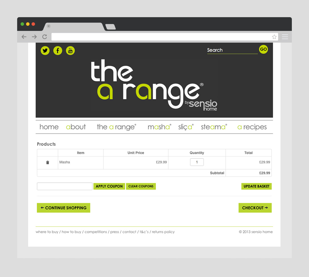 The A Range - Secondary Full Width Image