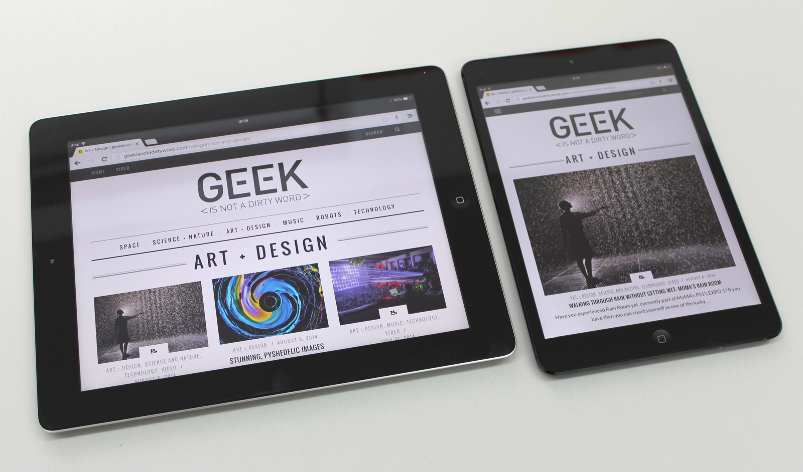 Geek is not a Dirty Word - Secondary Full Width Image