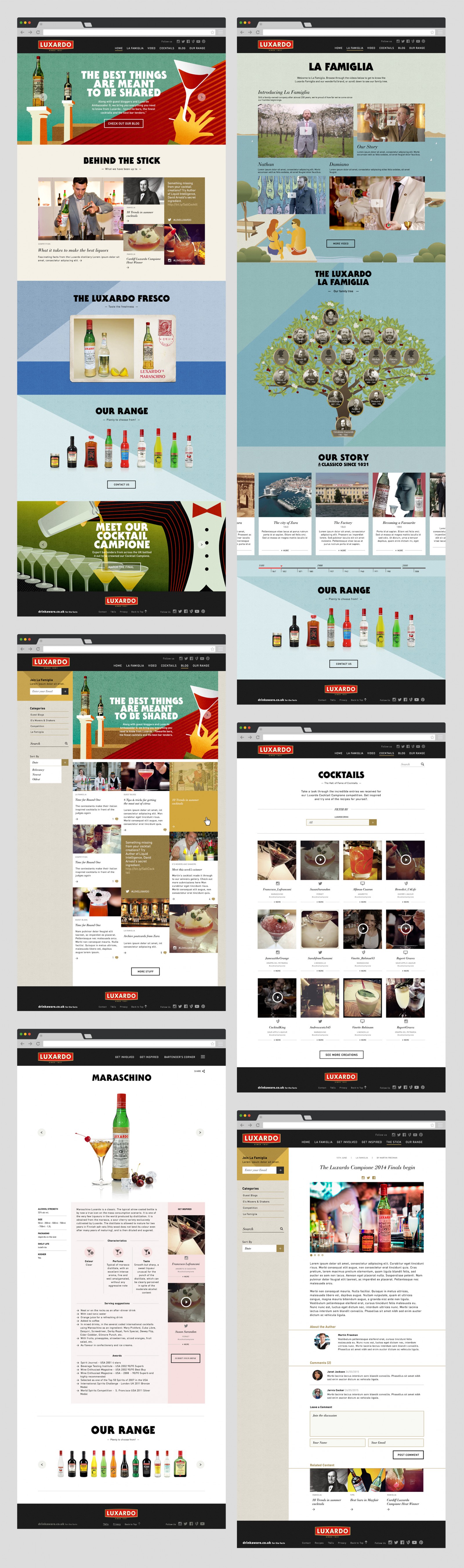 Luxardo Cocktails Design Refresh - Secondary Full Width Image