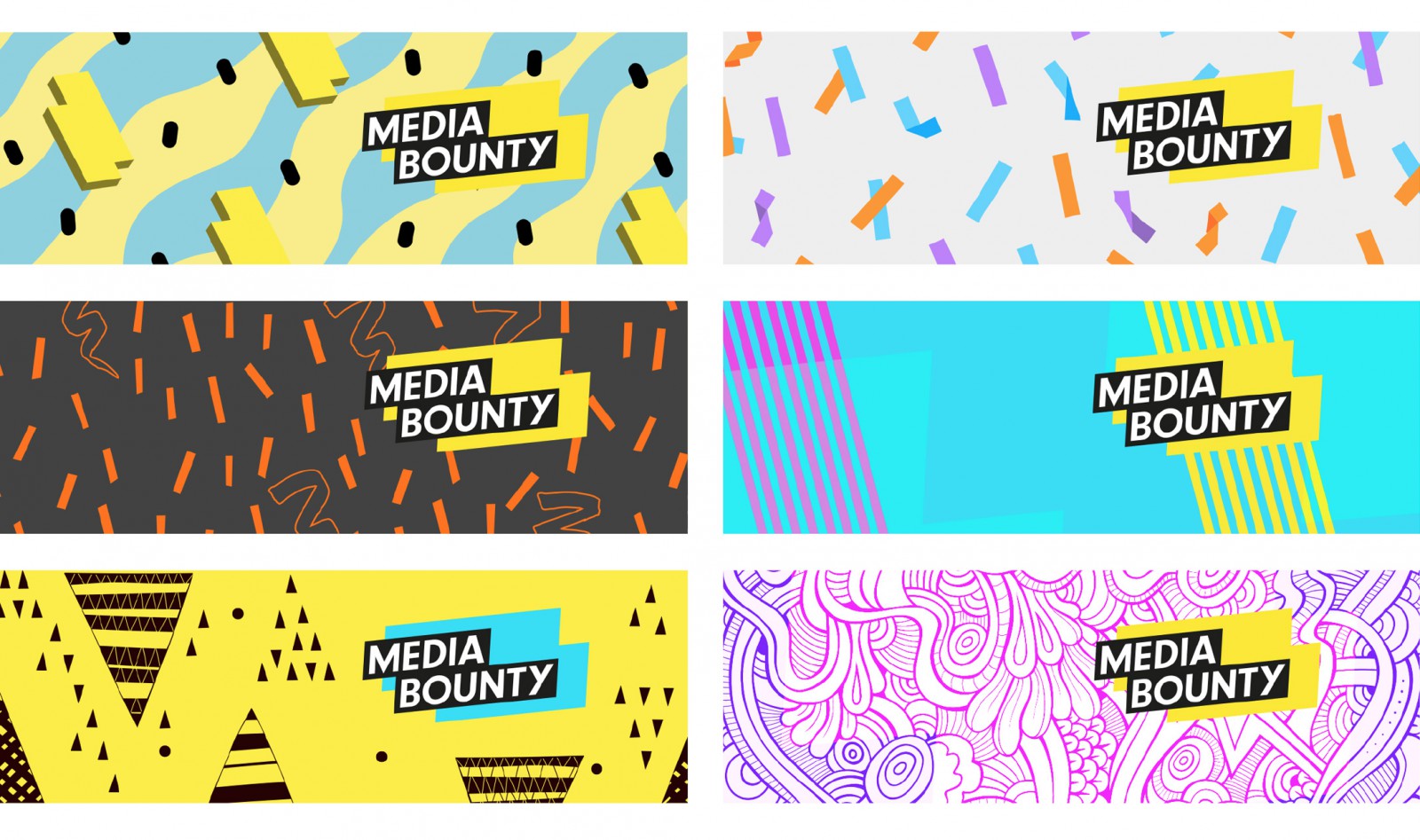 An adaptive brand approach for Media Bounty – A Brand Entertainment Agency - Full width Image
